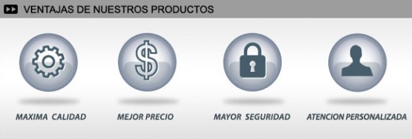 Ventajas de Nuestros Productos Ventajas de Nuestros Productos